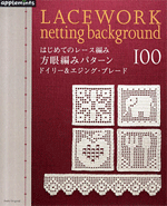 Lacework netting background 100