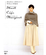 Easy! Cute! Hand-knitted shawl-friendly Cape Margaret