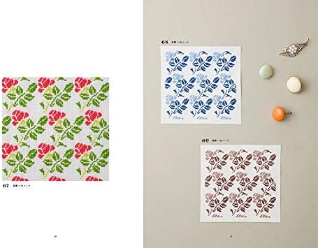 Retro pattern to enjoy with cross stitch: Good old cute continuous pattern