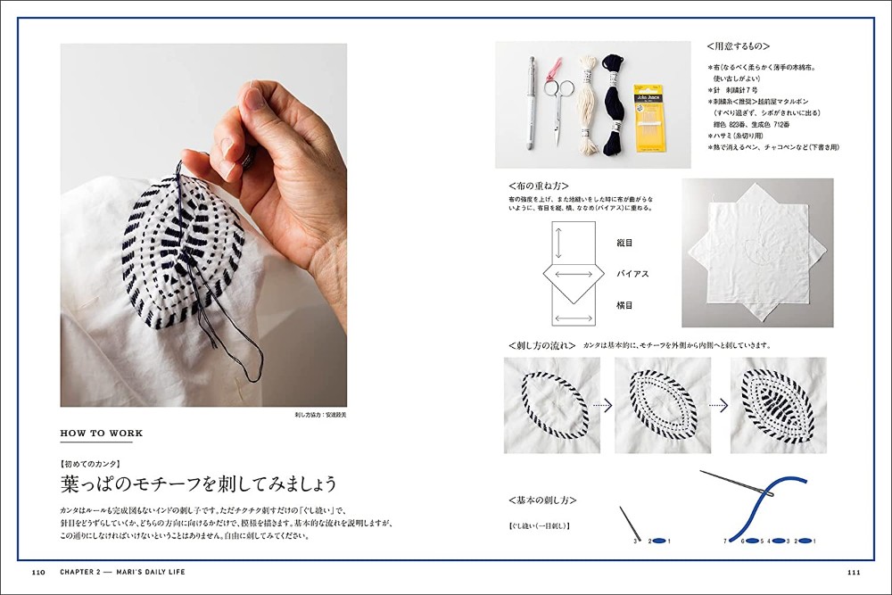 Kanta Embroidery The motif and technique: 