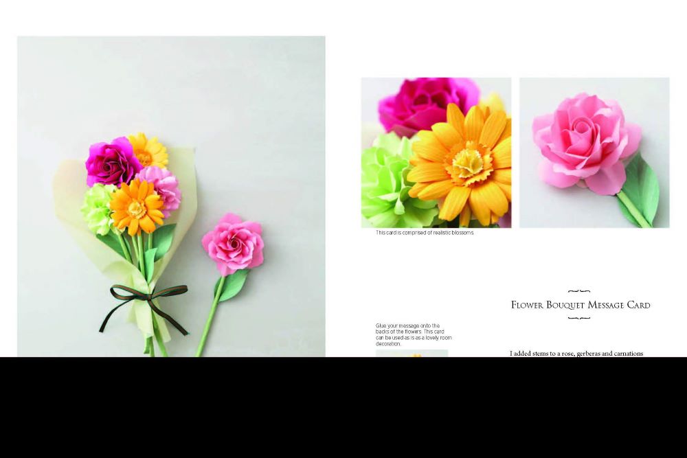 Paper Flower Note Cards: Pop-up Cards - Greeting Cards - Gift Toppers