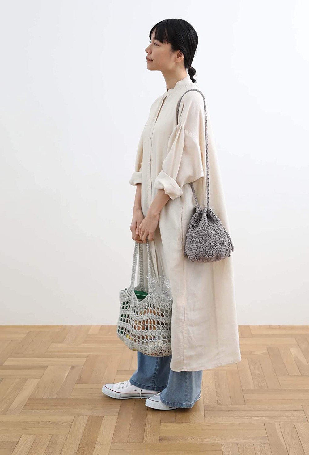 Crochet eco bag and daily bag 