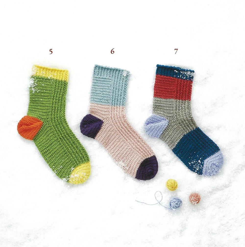SELECT COLLECTION Crochet socks (Asahi original)